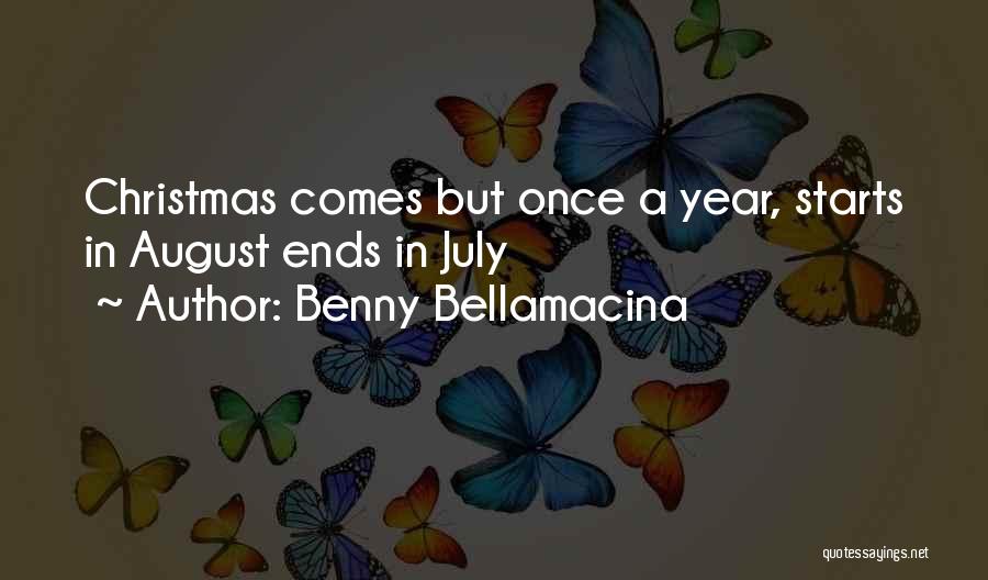 My Life Starts Now Quotes By Benny Bellamacina