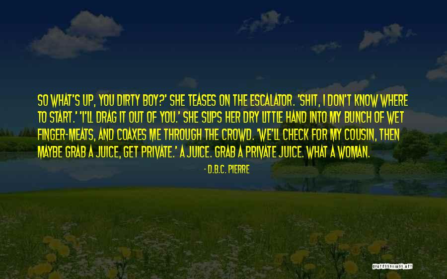 My Little Cousin Quotes By D.B.C. Pierre My Little Cousin Quotes By D.B.C. Pierre