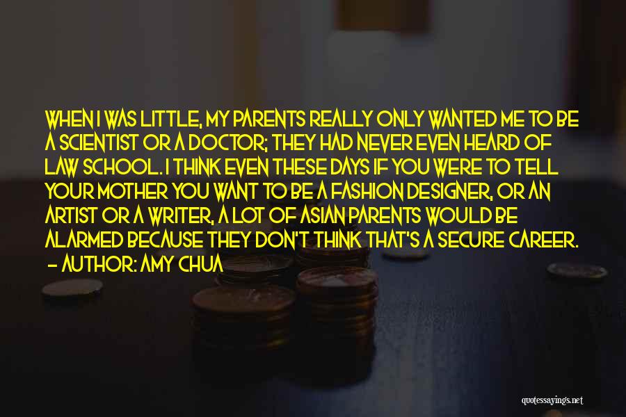 My Little Doctor Quotes By Amy Chua