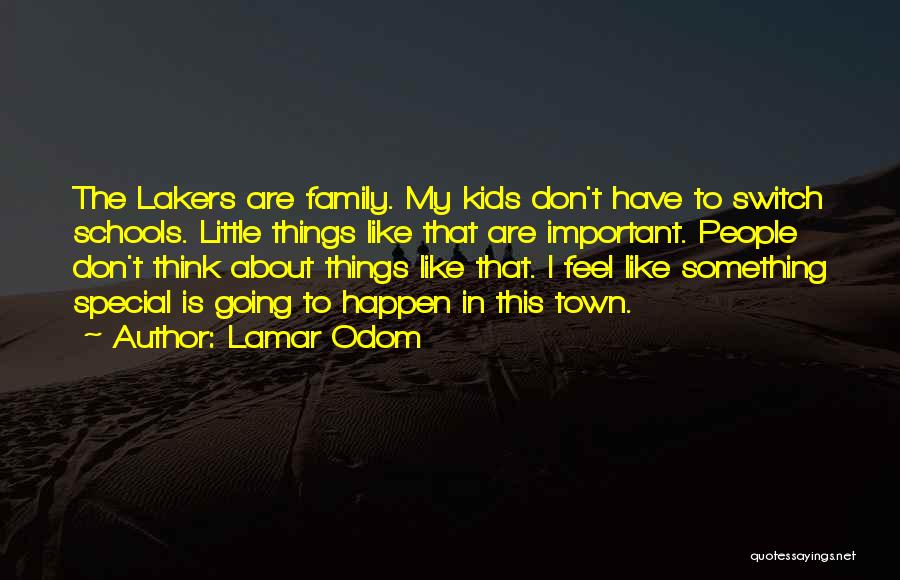 My Little Family Quotes By Lamar Odom