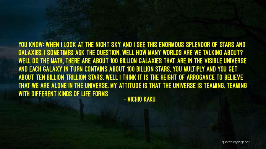 My Look Attitude Quotes By Michio Kaku