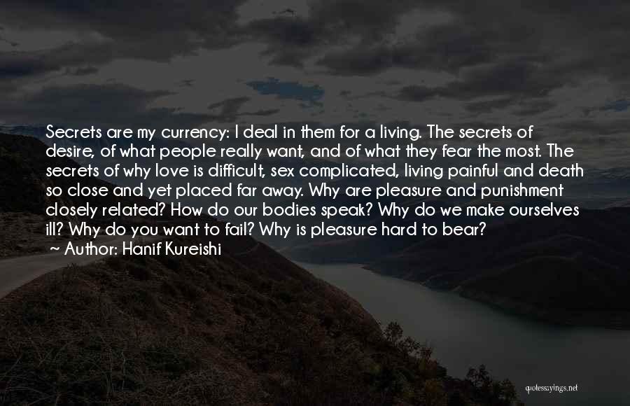 My Love Far Away Quotes By Hanif Kureishi