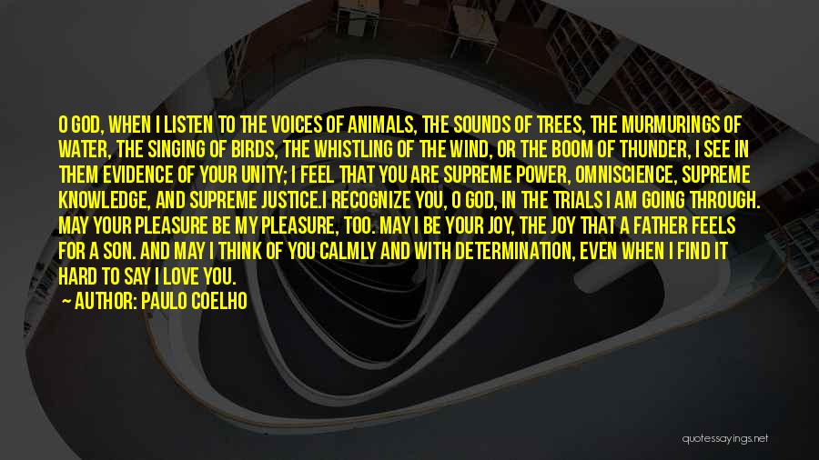 My Love For Animals Quotes By Paulo Coelho