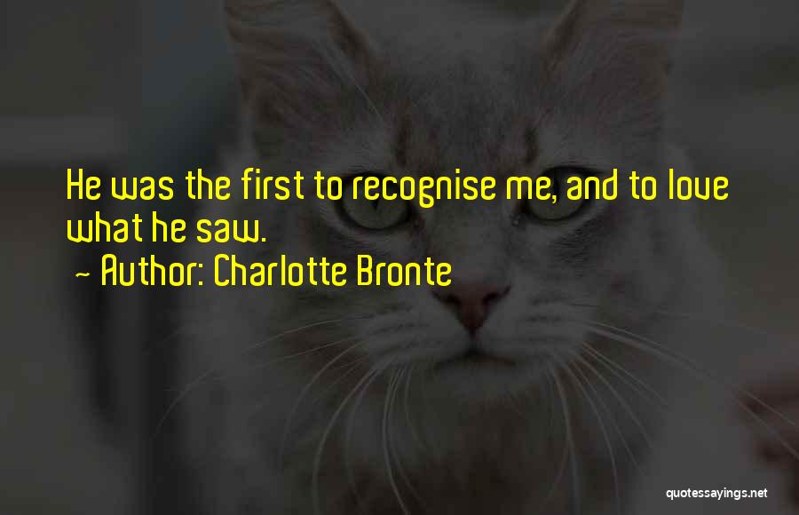 My Love For U Quotes By Charlotte Bronte
