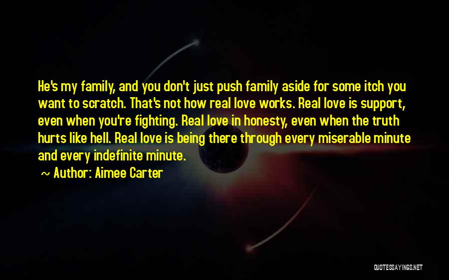 My Love For You Is Real Quotes By Aimee Carter