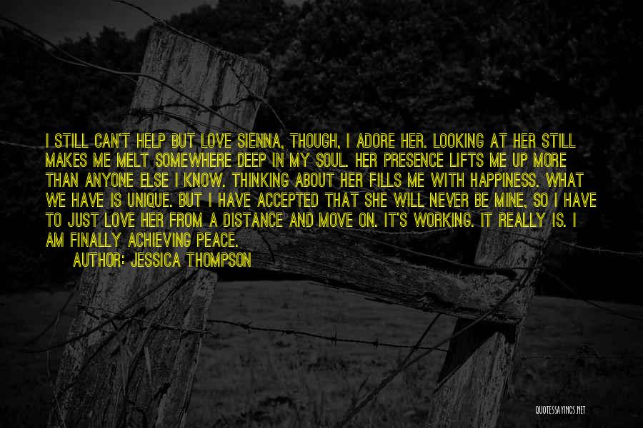 My Love Is So Deep Quotes By Jessica Thompson