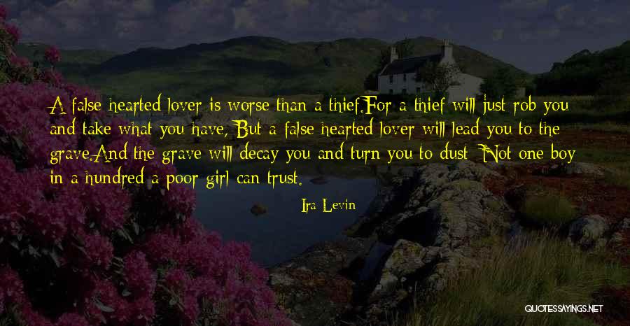 My Lover Boy Quotes By Ira Levin