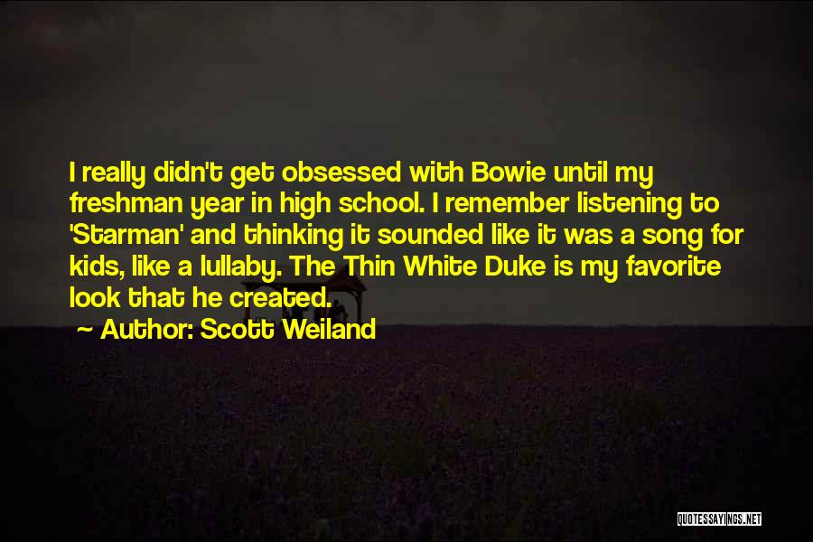 My Lullaby Quotes By Scott Weiland