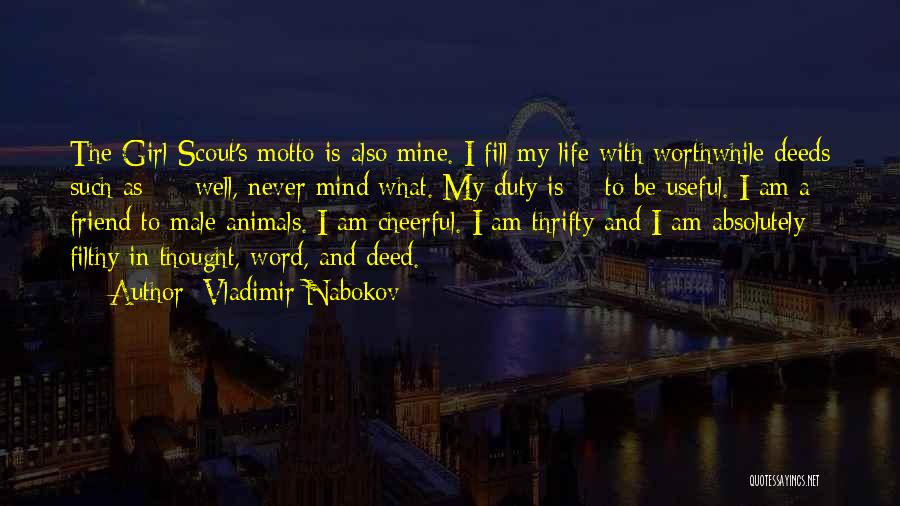 My Male Friend Quotes By Vladimir Nabokov