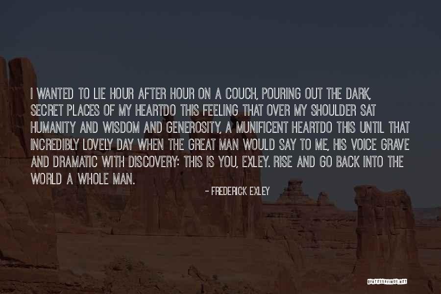 My Man Quotes By Frederick Exley