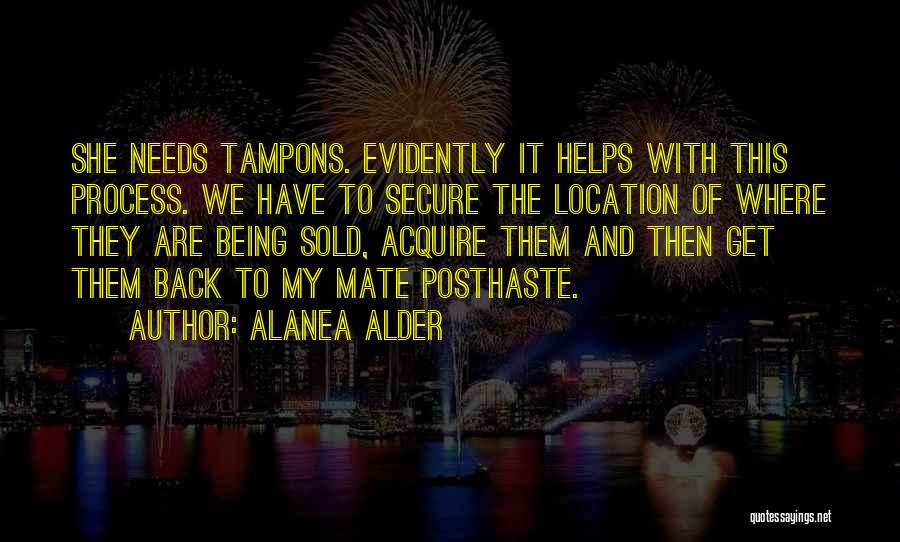 My Mate Quotes By Alanea Alder