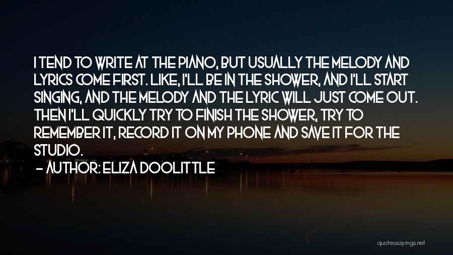 My Melody Quotes By Eliza Doolittle