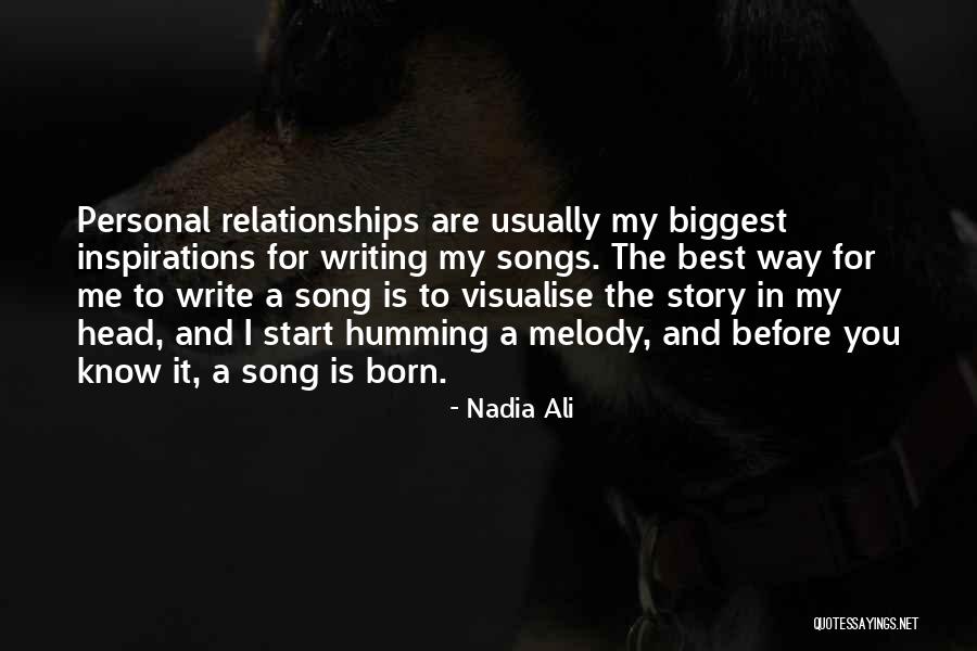 My Melody Quotes By Nadia Ali