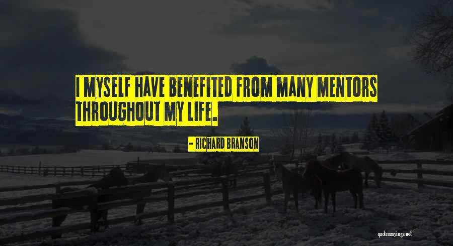 My Mentor Quotes By Richard Branson My Mentor Quotes By Richard Branson