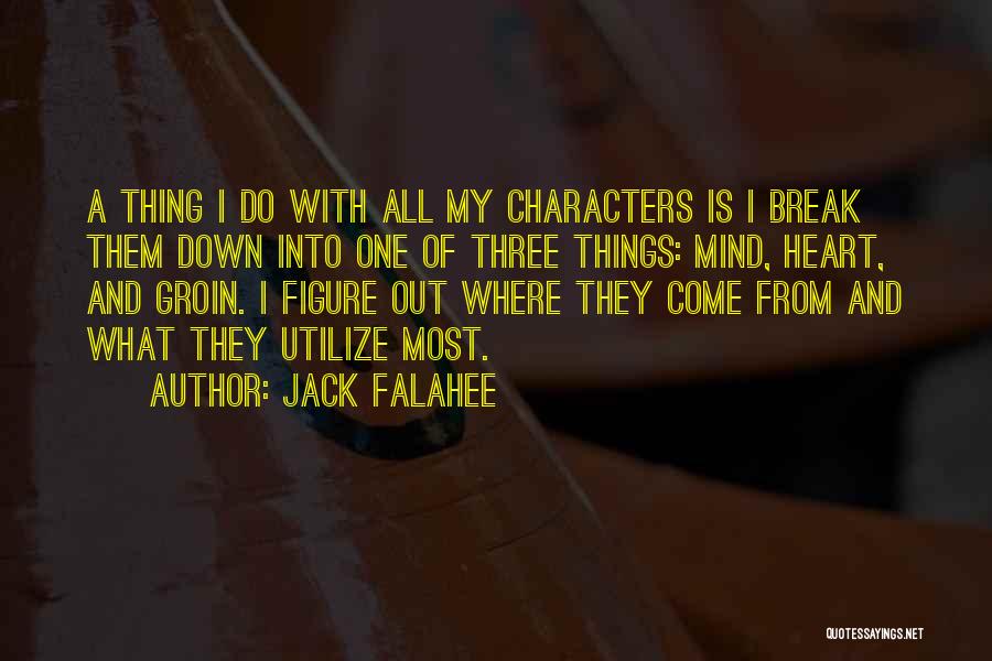 My Mind And Heart Quotes By Jack Falahee