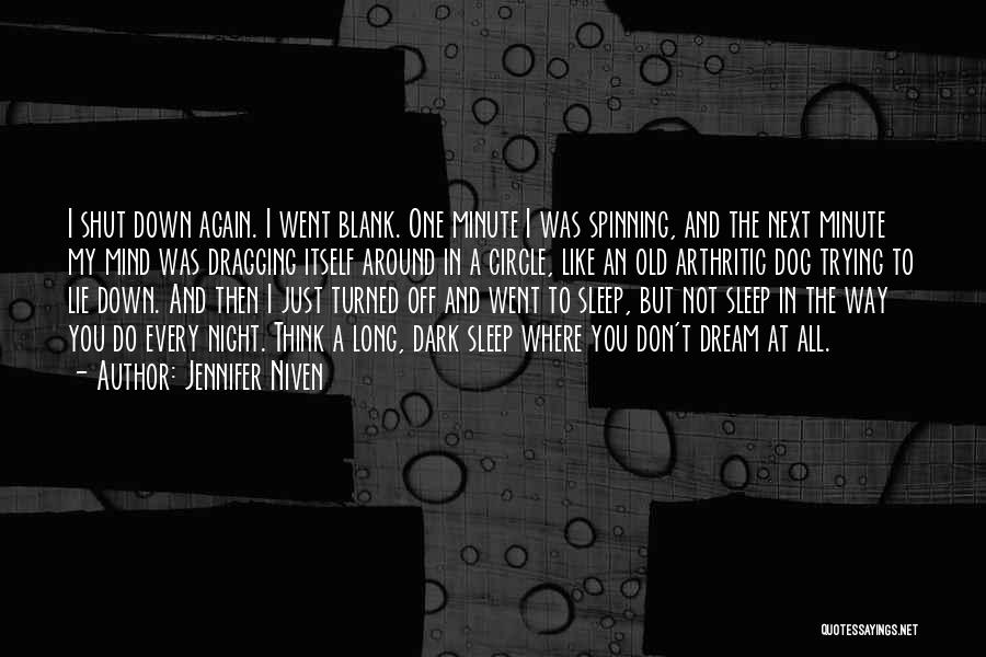 My Mind Blank Quotes By Jennifer Niven