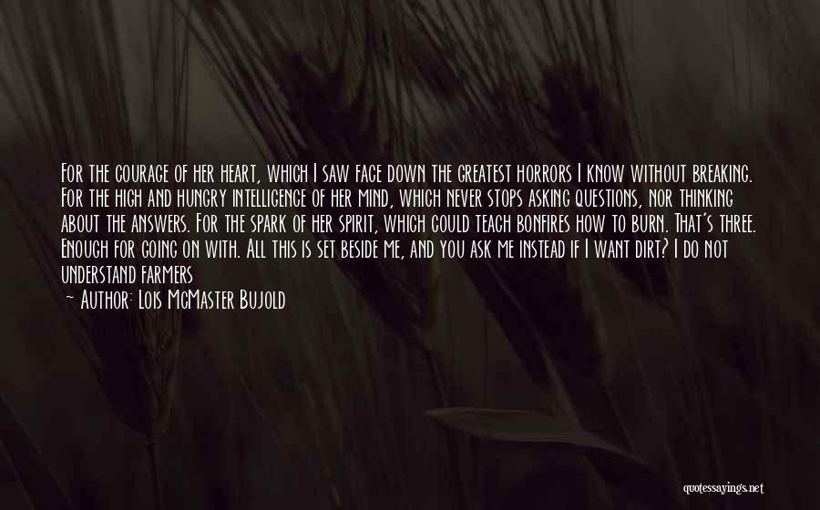 My Mind Never Stops Quotes By Lois McMaster Bujold