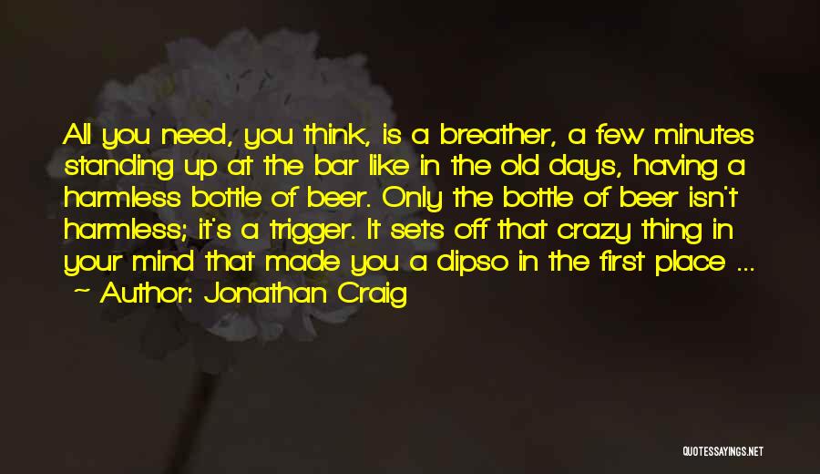 My Mind's Going Crazy Quotes By Jonathan Craig