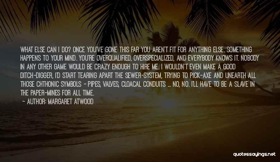 My Mind's Going Crazy Quotes By Margaret Atwood