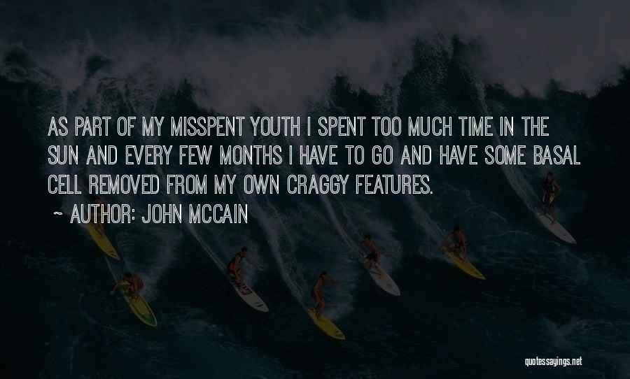 My Misspent Youth Quotes By John McCain