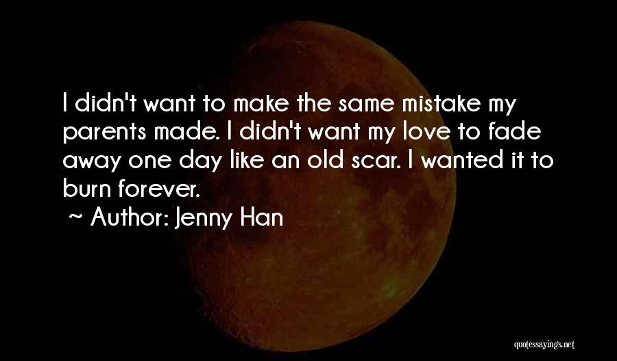 My Mistake Love Quotes By Jenny Han