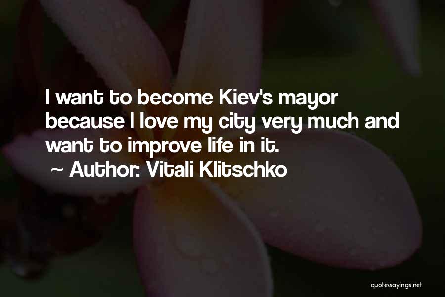 My Motivation In Life Quotes By Vitali Klitschko