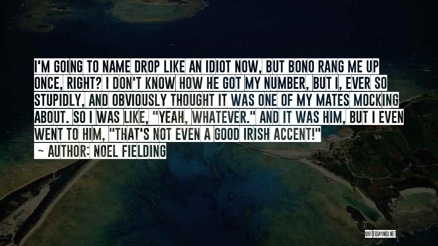 My Name Funny Quotes By Noel Fielding