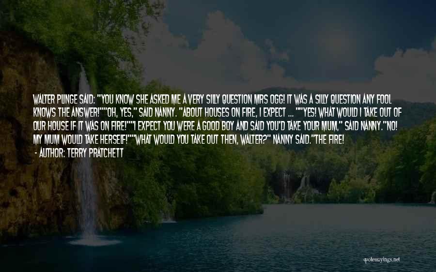 My Nanny Quotes By Terry Pratchett My Nanny Quotes By Terry Pratchett