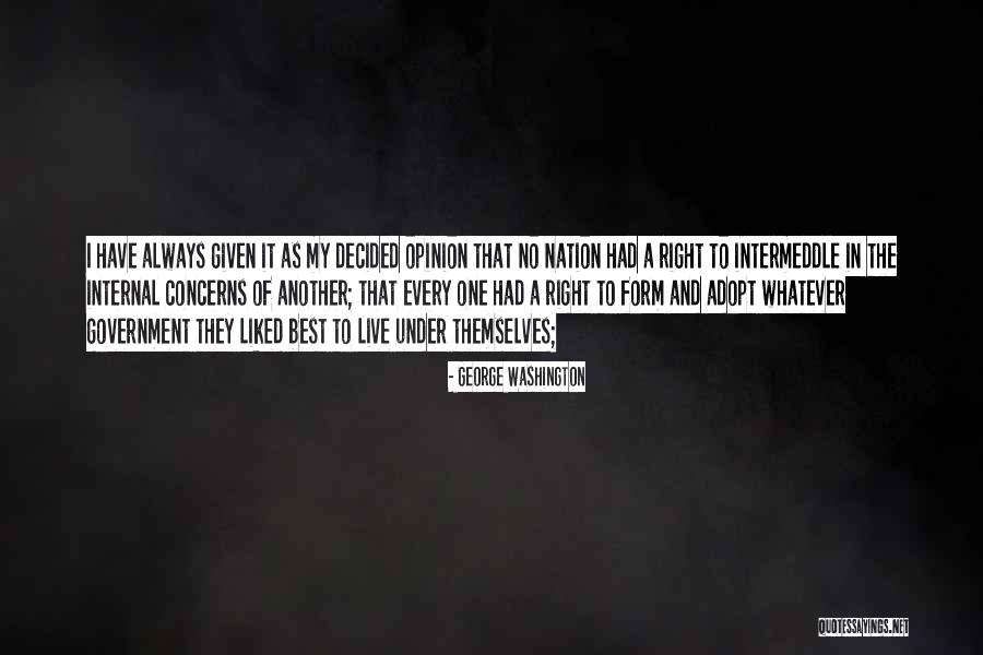My Nation Quotes By George Washington My Nation Quotes By George Washington