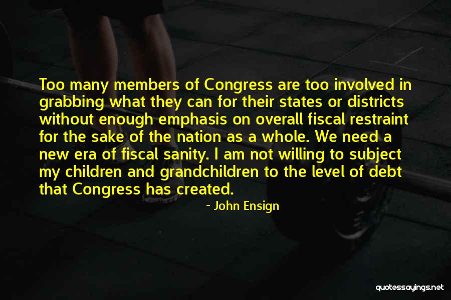 My Nation Quotes By John Ensign My Nation Quotes By John Ensign