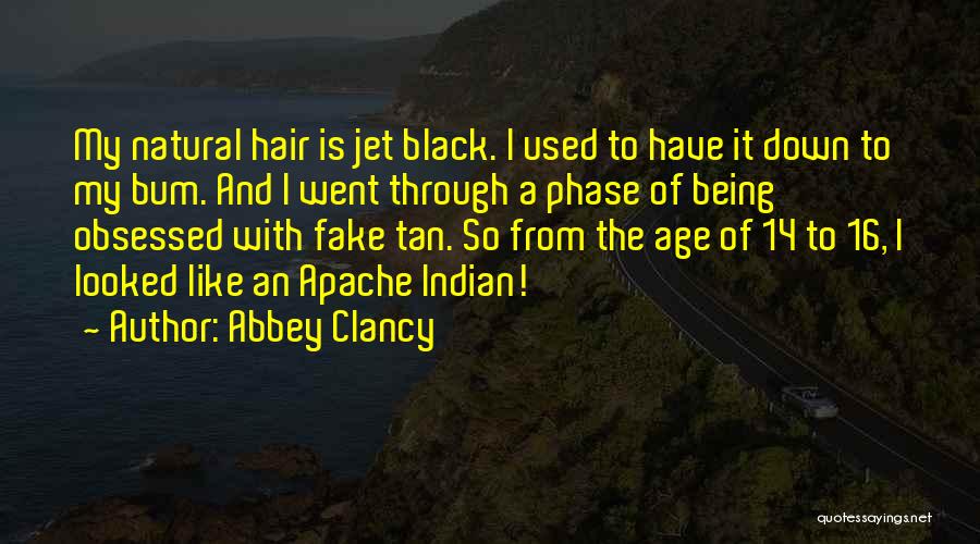 My Natural Hair Quotes By Abbey Clancy