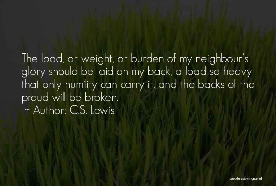 My Neighbour Quotes By C.S. Lewis