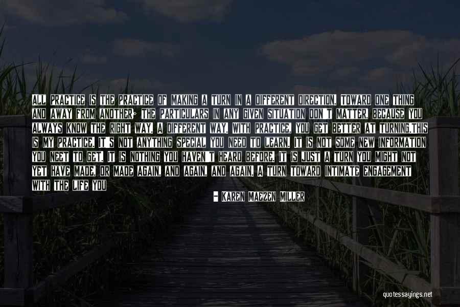 My Once In A Lifetime Quotes By Karen Maezen Miller My Once In A Lifetime Quotes By Karen Maezen Miller
