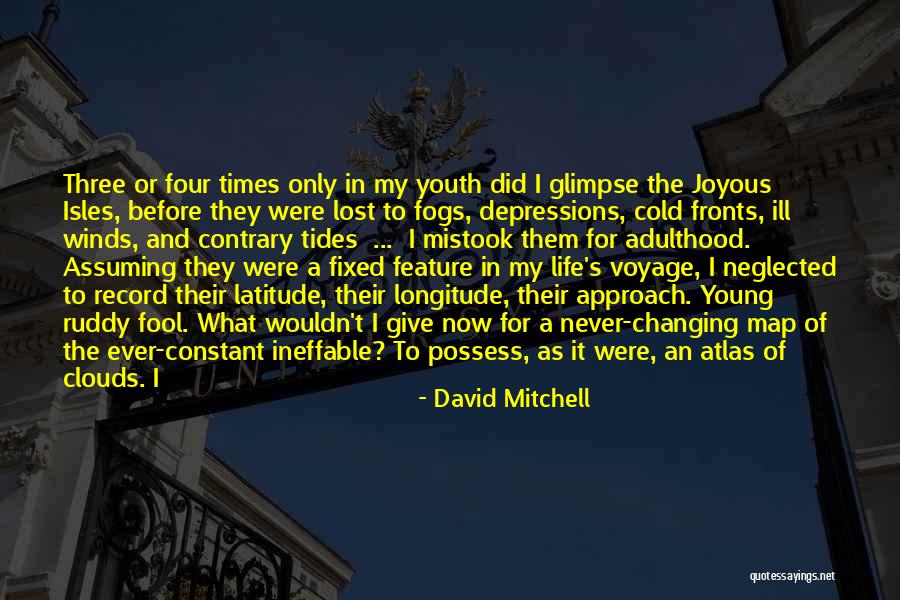 My Only Constant Quotes By David Mitchell