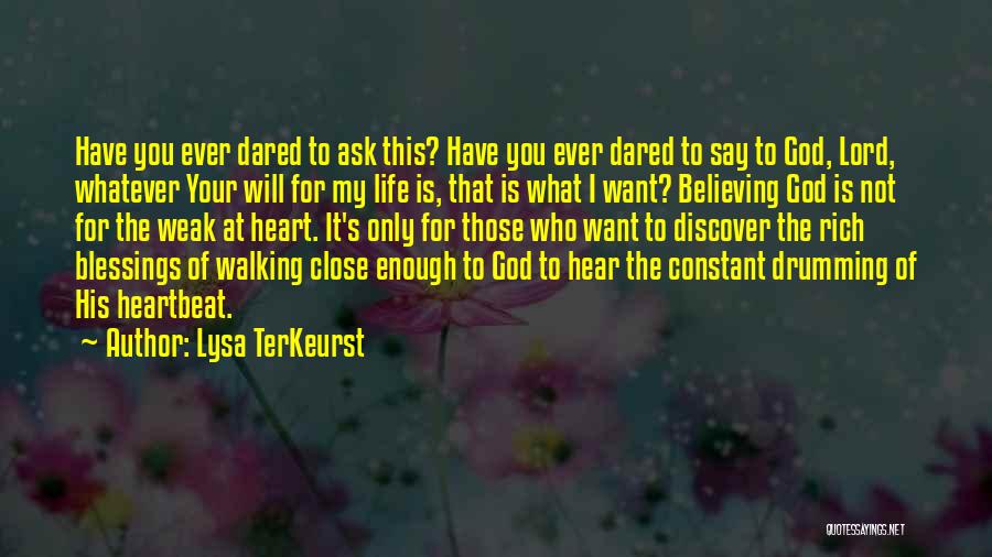 My Only Constant Quotes By Lysa TerKeurst