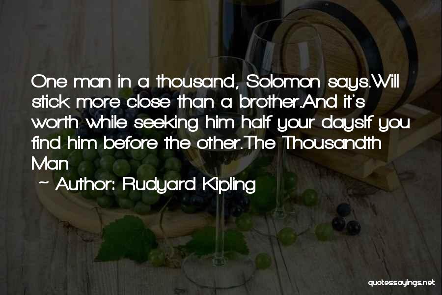 My Other Half Friendship Quotes By Rudyard Kipling