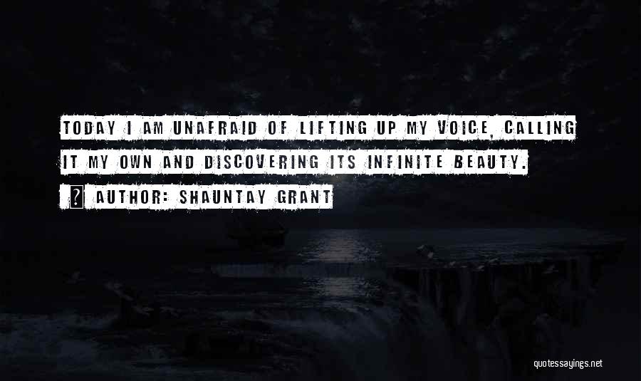 My Own Beauty Quotes By Shauntay Grant