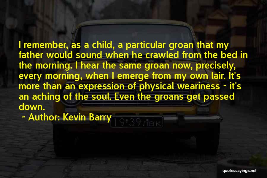 My Own Bed Quotes By Kevin Barry