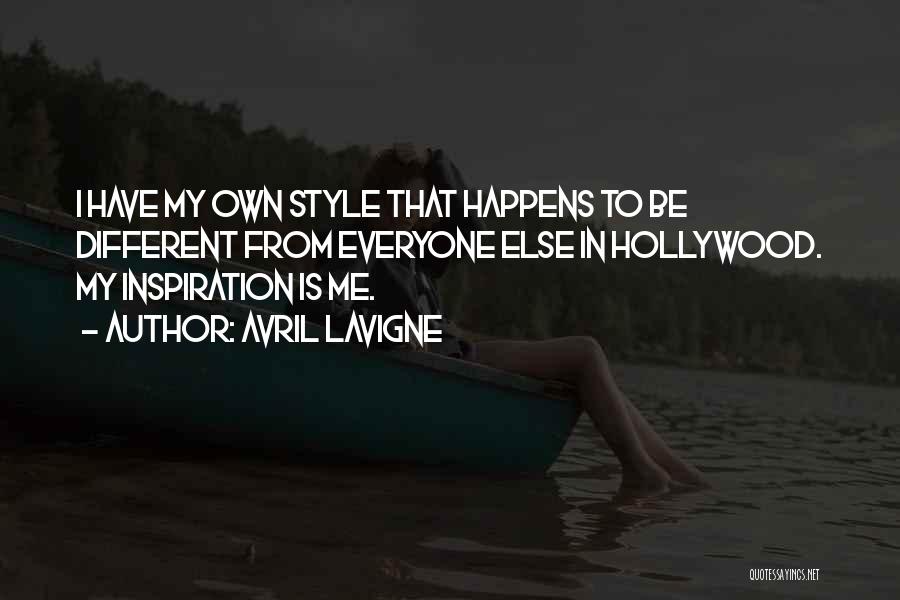 My Own Style Quotes By Avril Lavigne