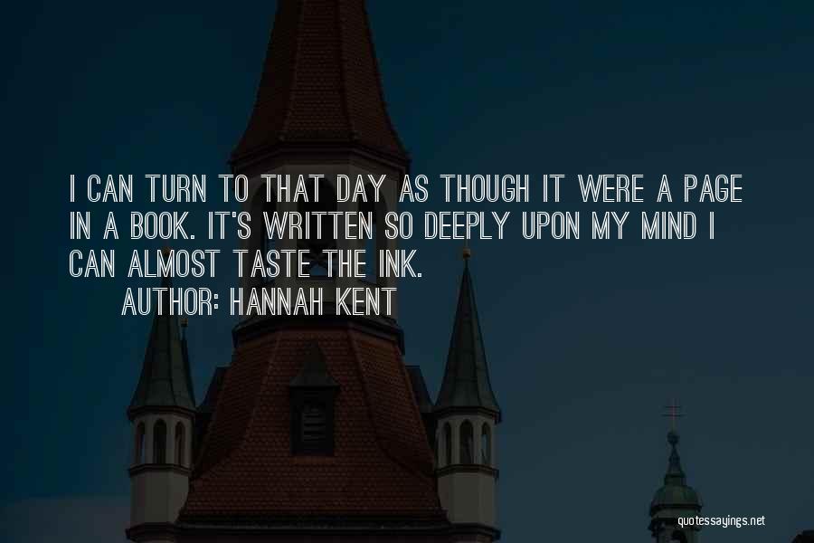 My Page Quotes By Hannah Kent