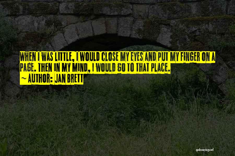 My Page Quotes By Jan Brett