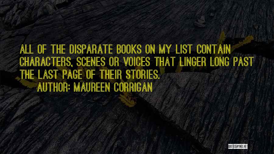 My Page Quotes By Maureen Corrigan
