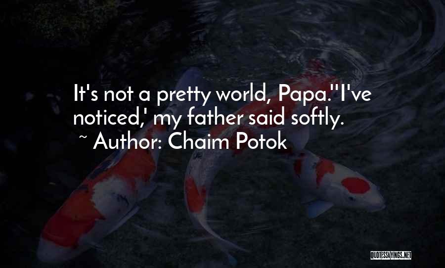 My Papa Quotes By Chaim Potok