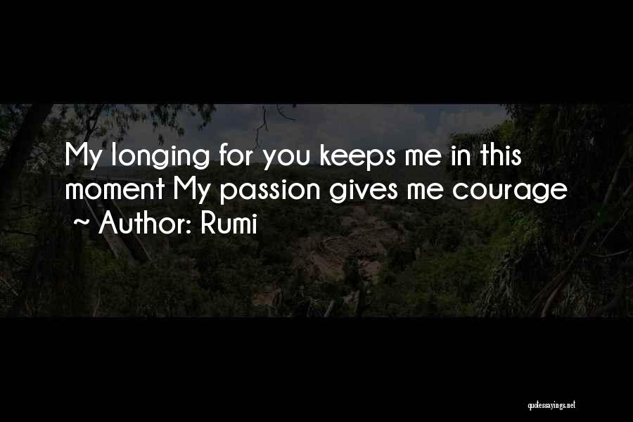 My Passion For You Quotes By Rumi