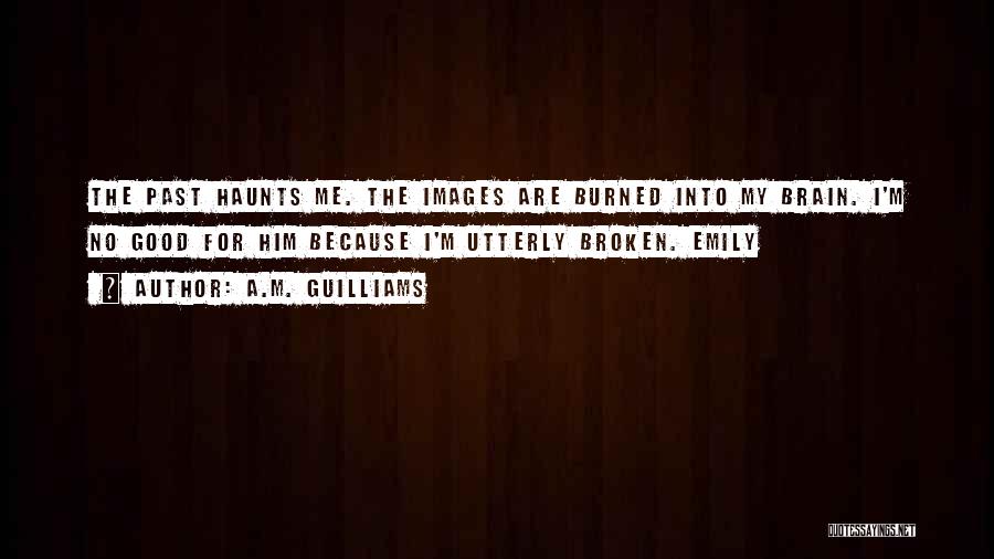 My Past Haunts Me Quotes By A.M. Guilliams