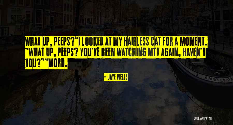 My Peeps Quotes By Jaye Wells