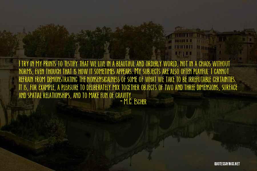 My Pleasure Quotes By M.C. Escher My Pleasure Quotes By M.C. Escher