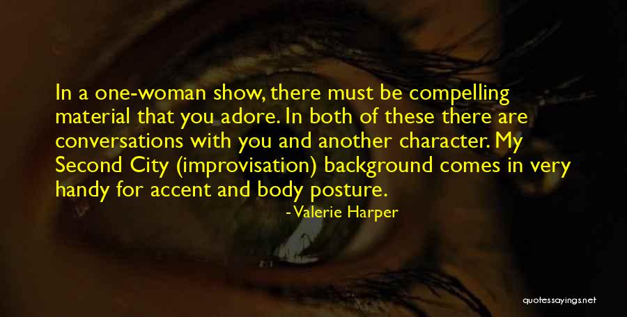 My Posture Quotes By Valerie Harper My Posture Quotes By Valerie Harper