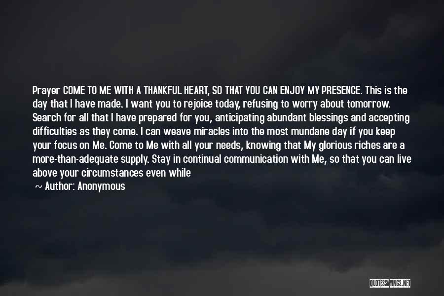 My Prayer For You Quotes By Anonymous