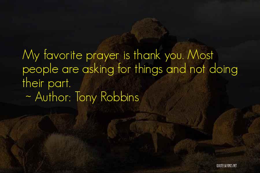 My Prayer For You Quotes By Tony Robbins